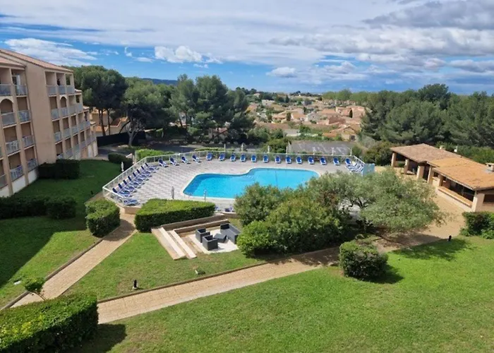 Agreable T2 Lumineux Avec Vue Degagee Et Piscine 公寓